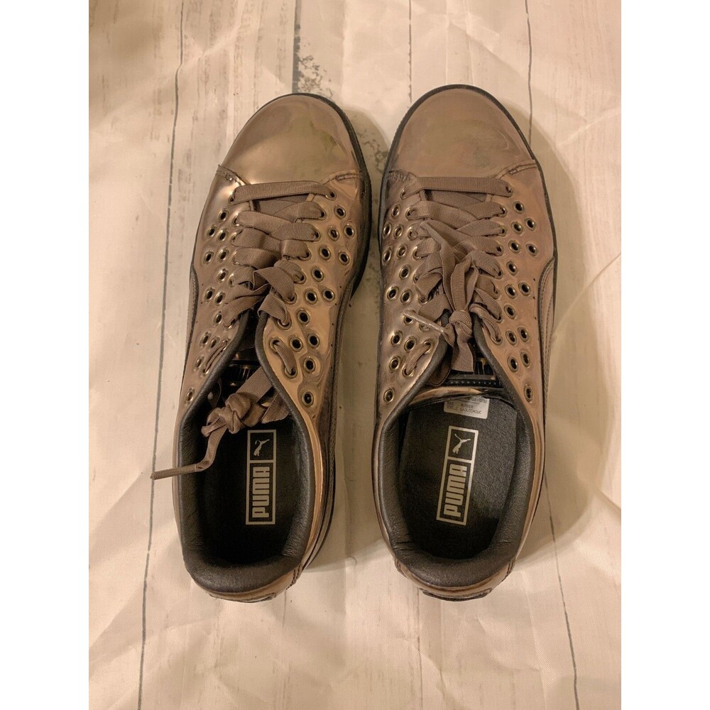 Puma Women's Sneakers Size 9, Metallic